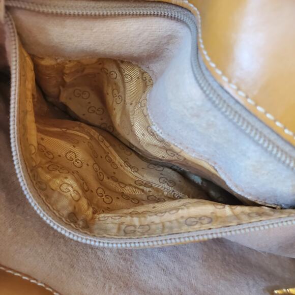 Gucci Vintage Micro GG Monogram Tan Coated Canvas Crossbody Bag - Picture 9 of 16